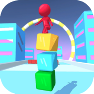 立方体堆叠冲浪竞速手游(Surf The Cube)