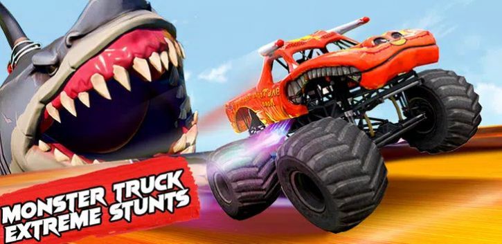 怪物卡车汽车特技(Monster Truck Stunt)