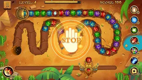 丛林大理石祖玛探险游戏