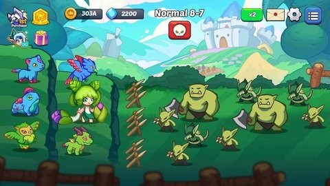 怪物冲突无限金币钻石版