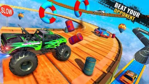 疯狂跑车斜坡免费版(Car Stunts Mega Ramp Car)