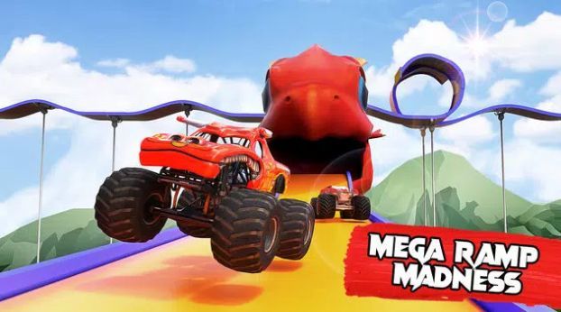 怪物卡车汽车特技(Monster Truck Stunt)