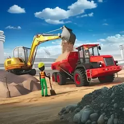 3D挖掘机驾驶模拟