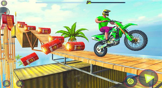 疯狂自行车表演赛3Crazy Bike Racing Stunt 3 Game