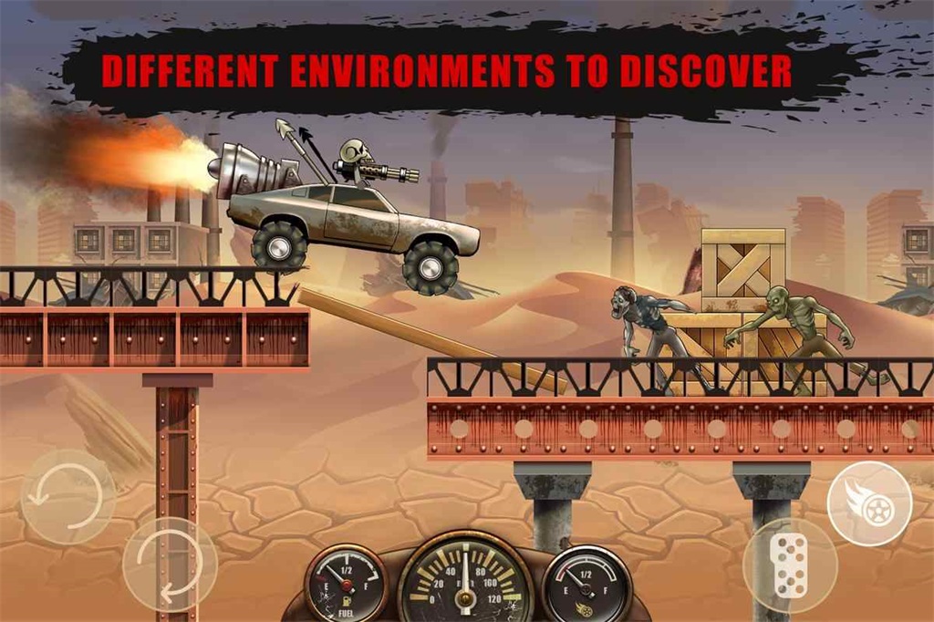 山地僵尸赛车Hill Zombie Racing