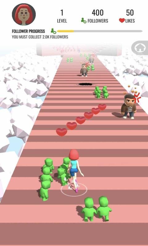 InfluencerRun(影响者酷跑)