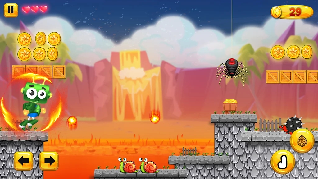 Super Robot Run(机器人丛林奔跑)