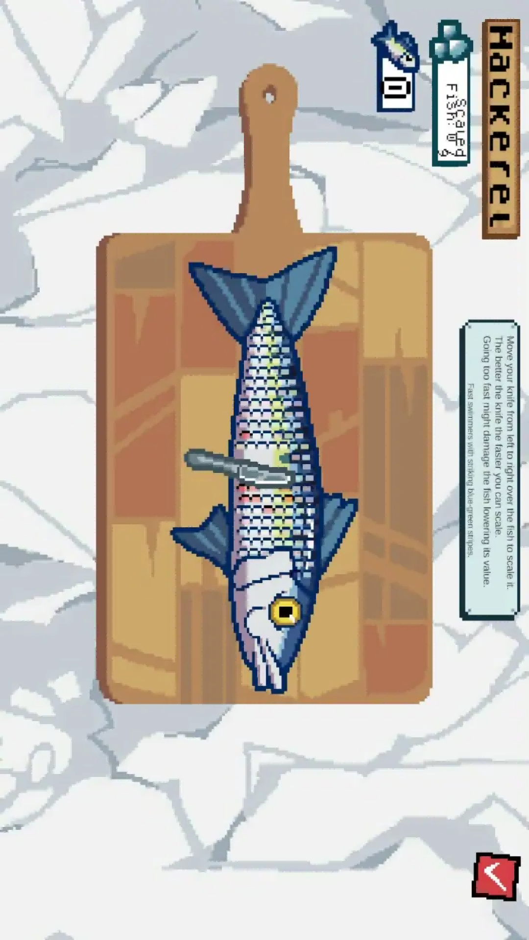 海上刮鱼鳞大师