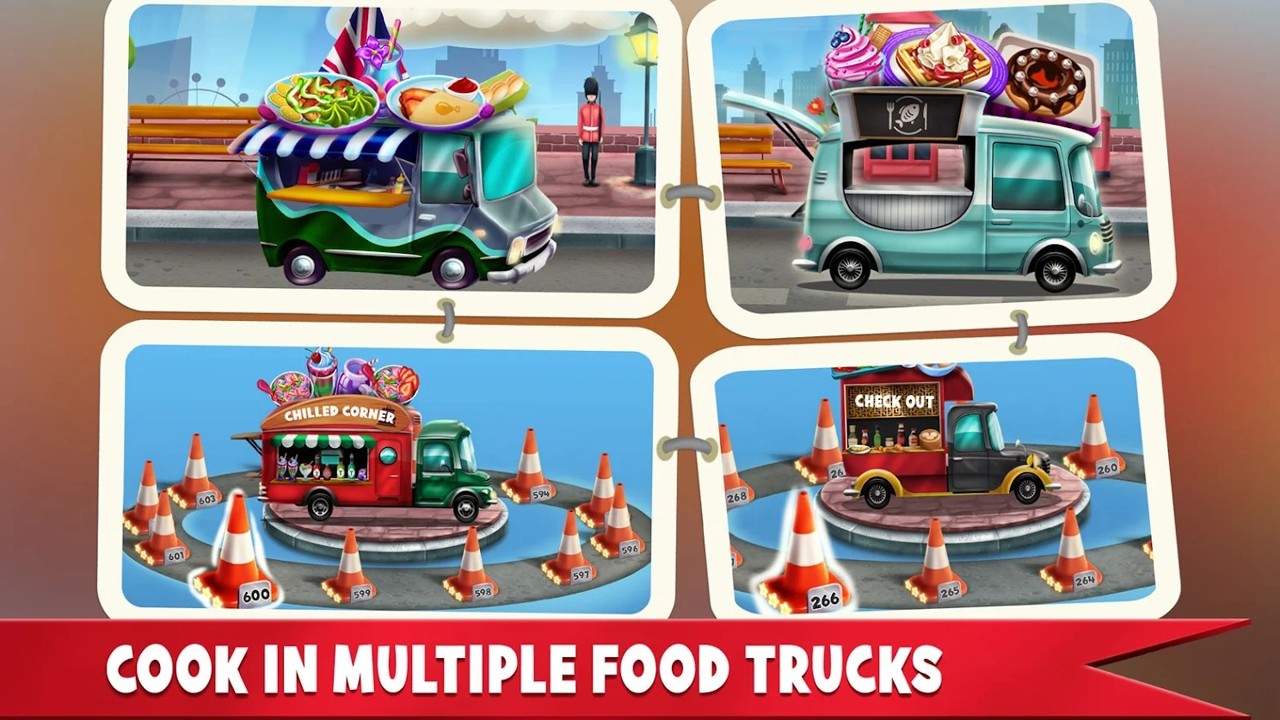食品卡车帝国Food Truck Empire Cooking Game