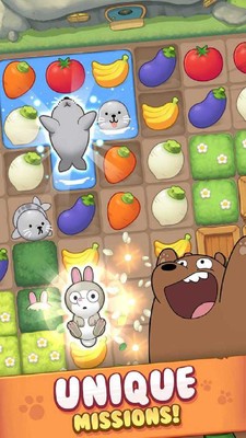 We Bare Bears Match3 Repairs(咱们裸熊三消乐)