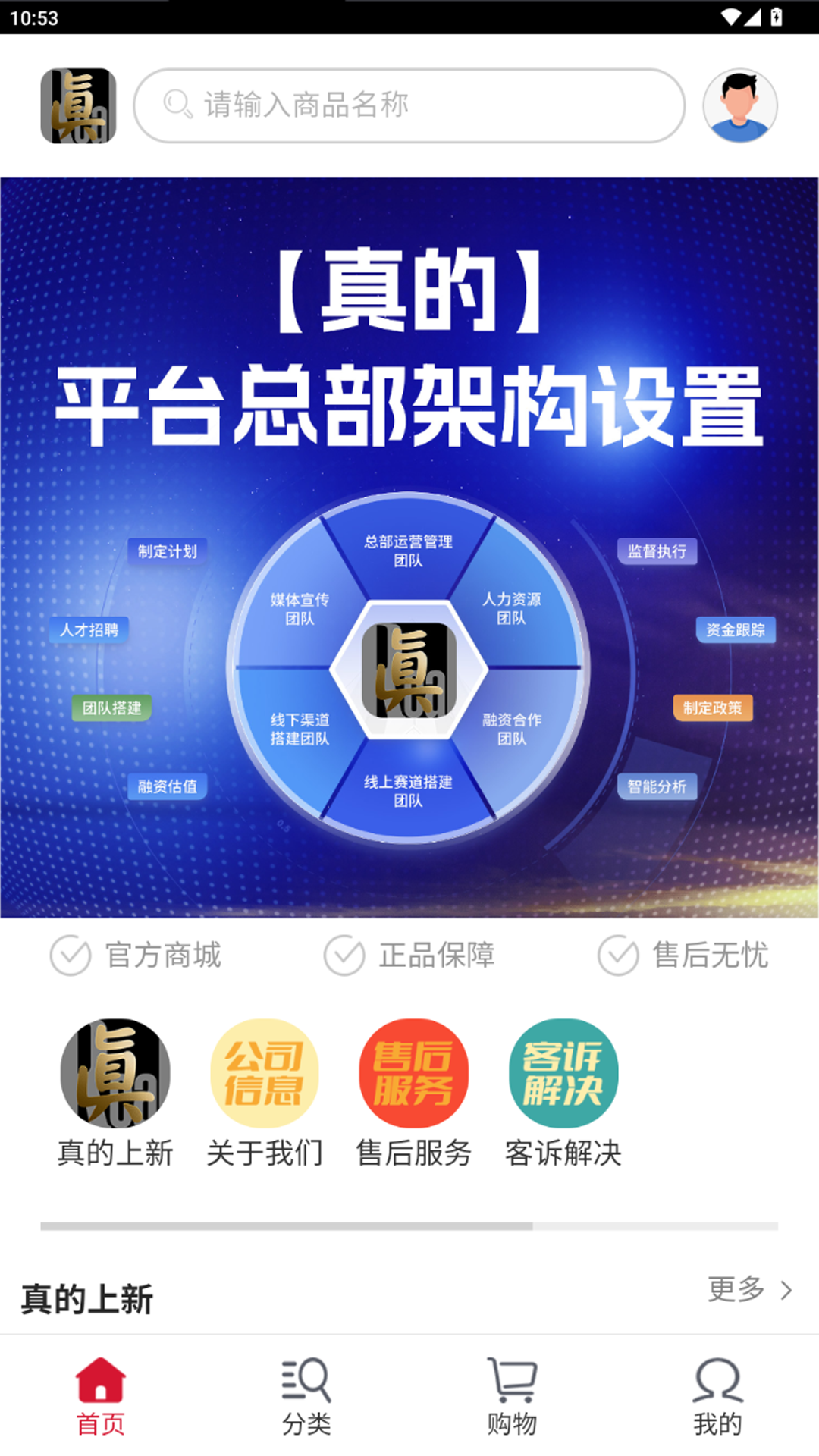 真的