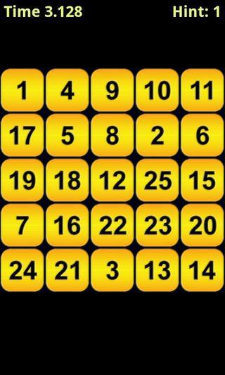 快速按数字(Touch The Numbers)