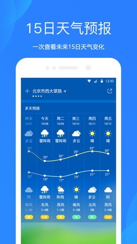 天气预报未来15天最新版