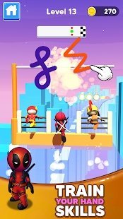 画线技巧(Draw Race 3D)