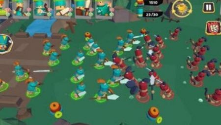 地图上的玩具战争