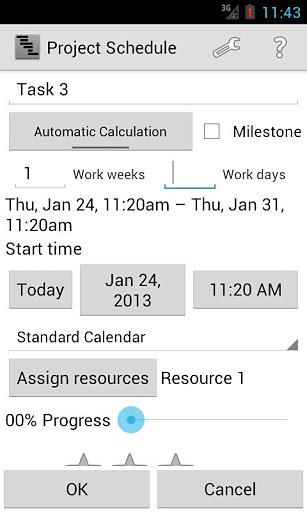 项目进度:Project Schedule Free