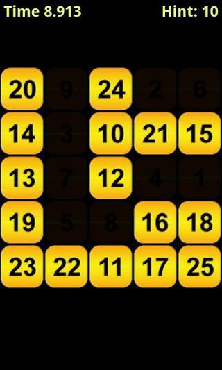 快速按数字(Touch The Numbers)