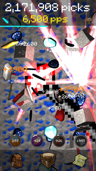 我的世界采矿闲置镐