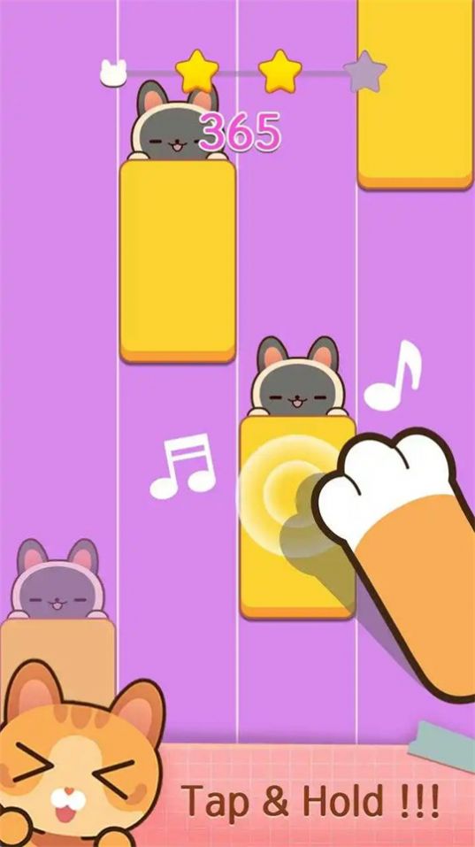 钢琴猫瓷砖房间设计（PianoCatTiles）