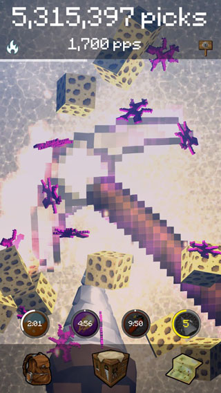 我的世界采矿闲置镐