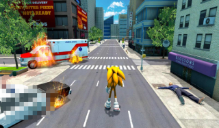 超级刺猬绳索英雄(Super Hedgehog Blue Rope Hero)