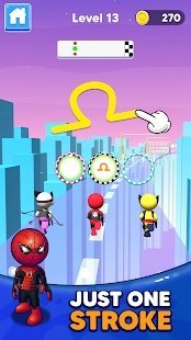 画线技巧(Draw Race 3D)