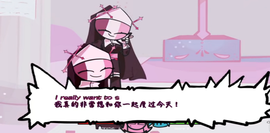 fnf修女模组(Friday Night Funkin)