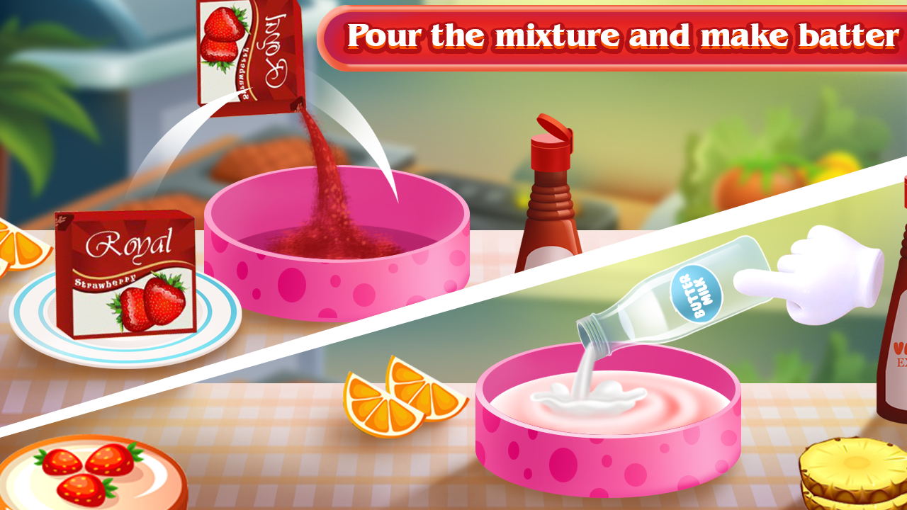 妈妈草莓蛋糕(Strawberry Cake)