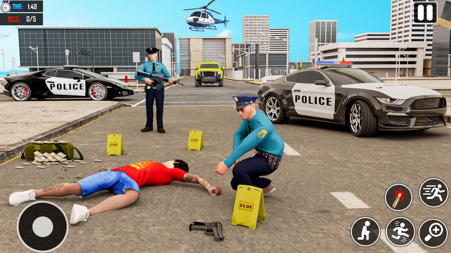 警车特技司机(Police Car Stunt Simulation 3D)