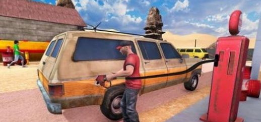 加油站动力清洗(Gas Station Power Wash)