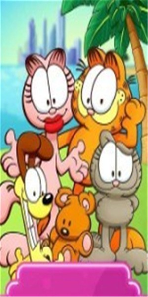 加菲猫独轮车Garfield Food Truck