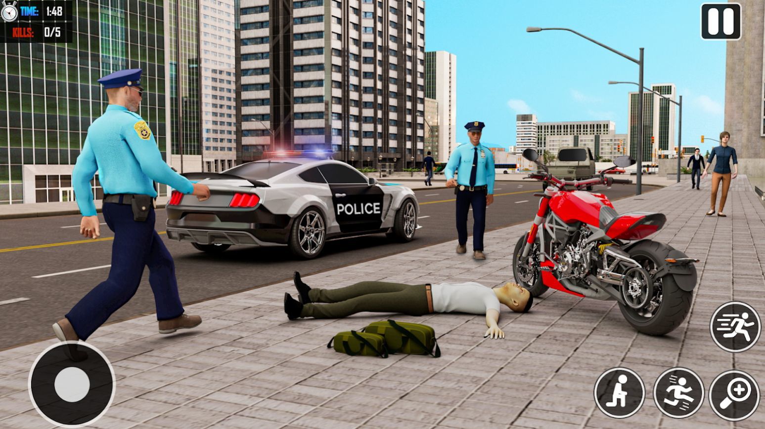 警车特技司机(Police Car Stunt Simulation 3D)