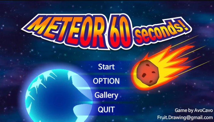 Meteor 60 seconds!