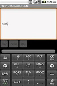 Flash Light Morse Code摩尔斯电码app