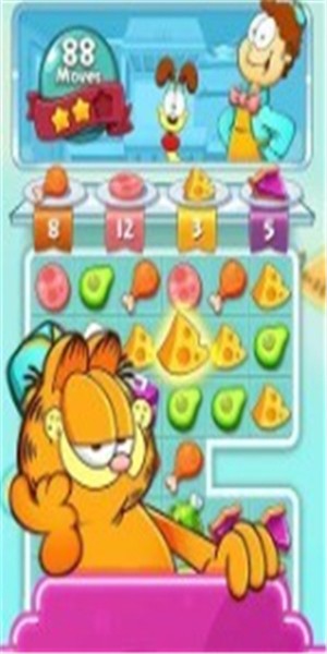 加菲猫独轮车Garfield Food Truck