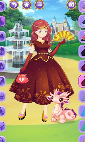 百变闪耀公主化妆