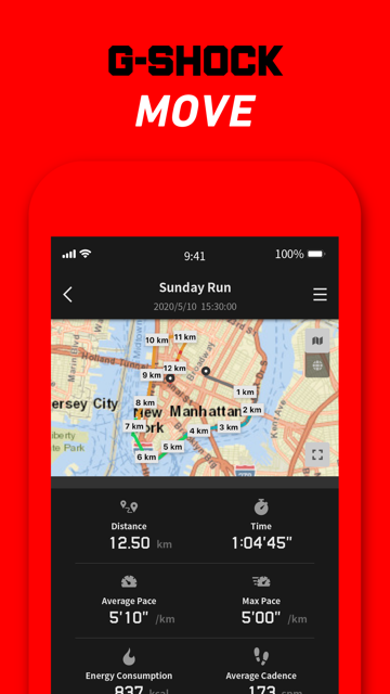 G-SHOCK MOVE卡西欧蓝牙手表app最新版