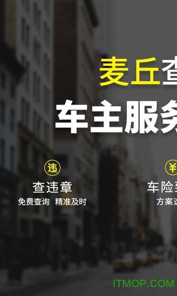 麦丘查违章app