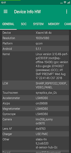 设备信息检测hw汉化版(Device Info HW)