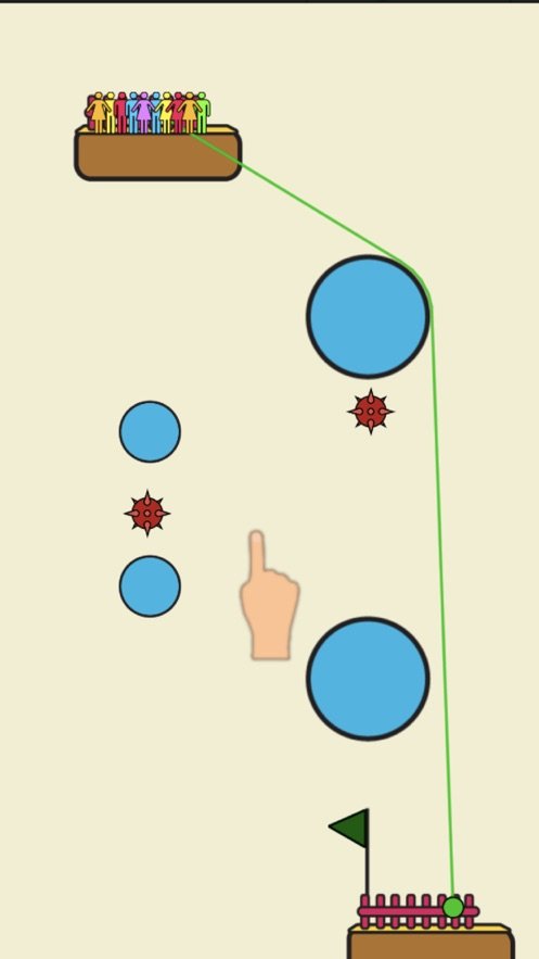 绳索救援孩子们