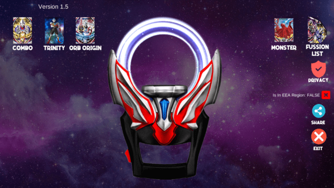 dx奥特曼变身器模拟器游戏(DX ULTRAMAN ORB)