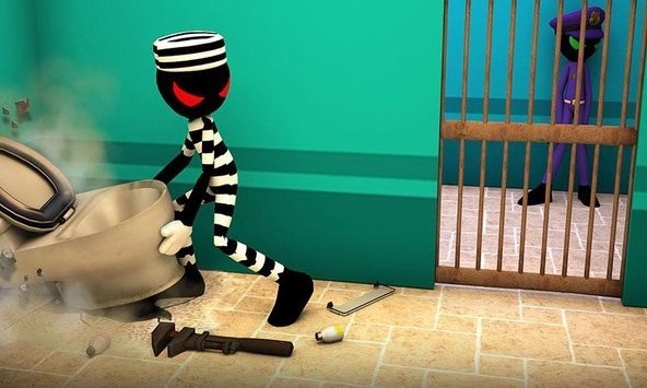 One Level 3: Stickman Jailbreak
