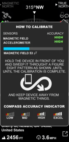 Digital Compass指南针app