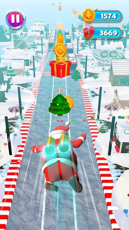 圣诞无限奔跑Santa Runner Infinite Run Game
