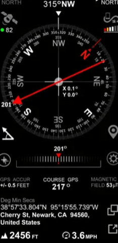 Digital Compass指南针app