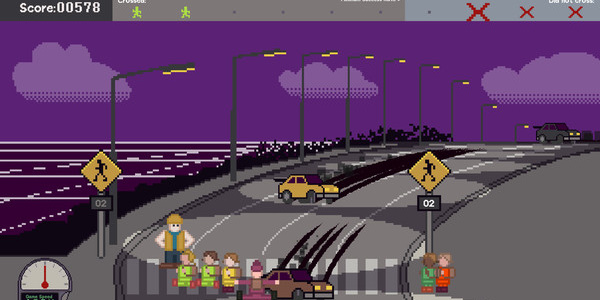 crossing guard joe手机版游戏（小朋友过马路）