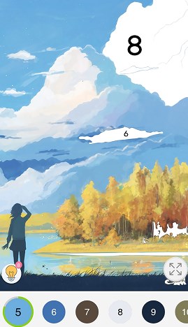 梦幻涂色