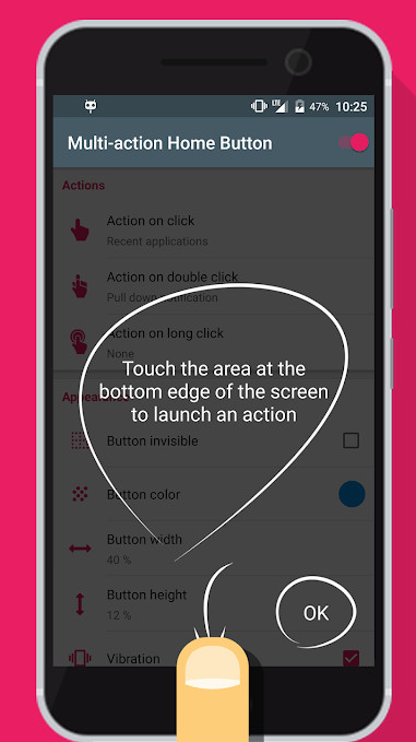 安卓虚拟HOME键APP(Multi-action Home Button)