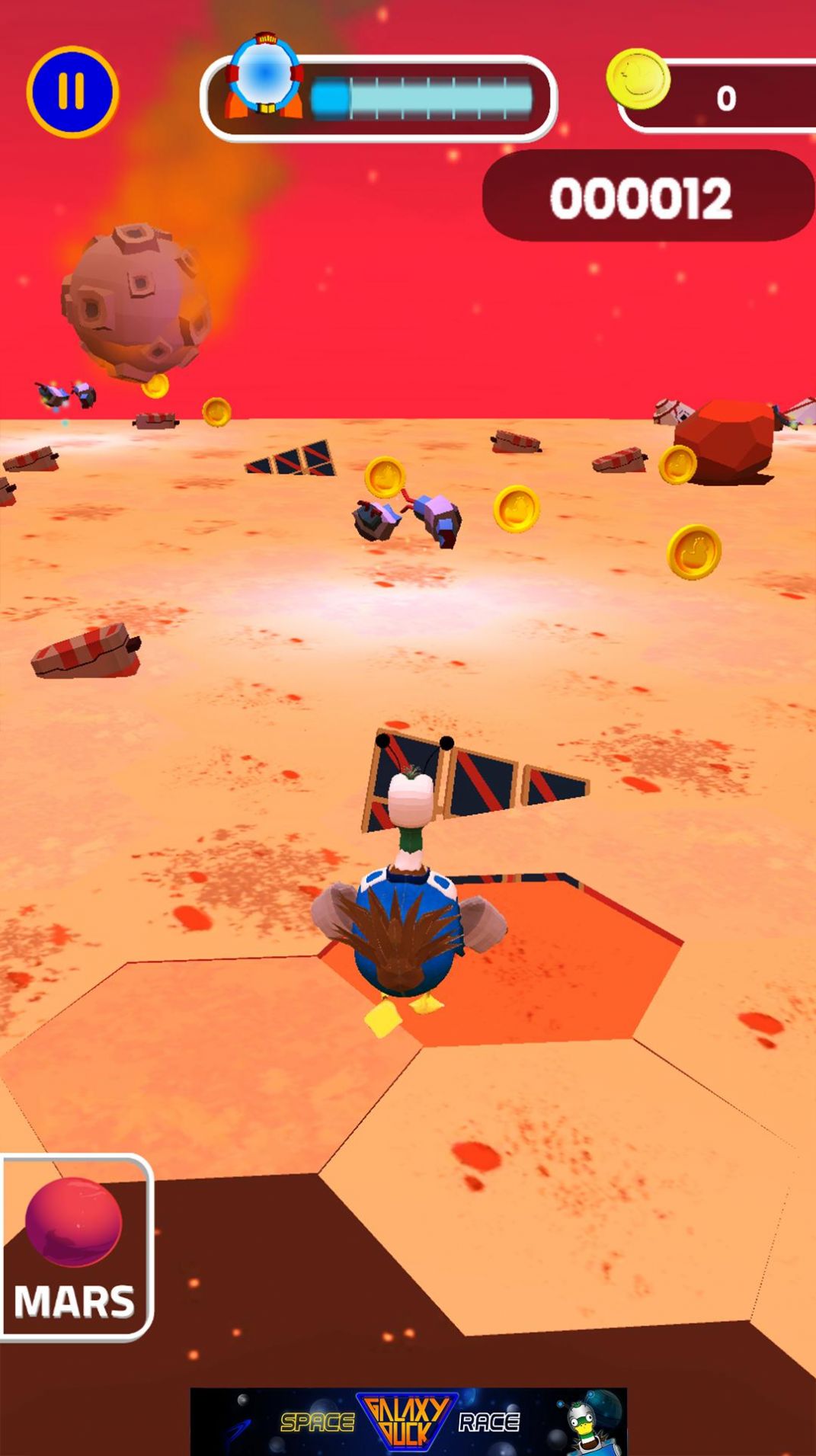 Galaxy Duck: Space Run