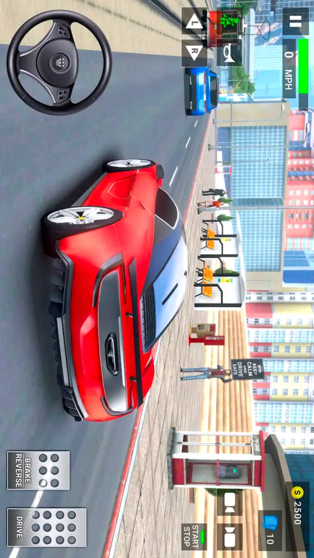 车辆自由驾驶模拟器